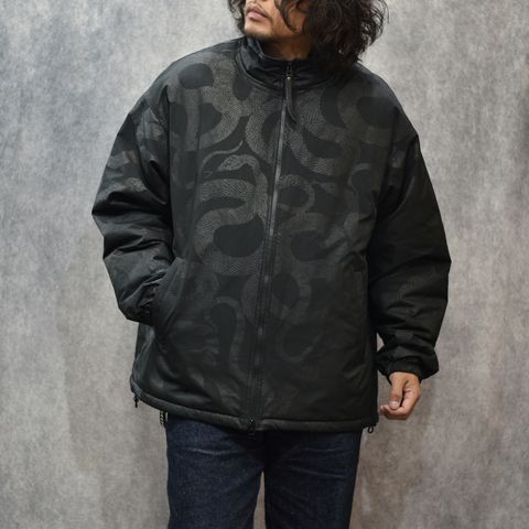 P/N TRACK TYPE JACKET ＜SNAKE PATTERN＞ (BLACK)｜トラックジャケット｜CL-25AW005SNK