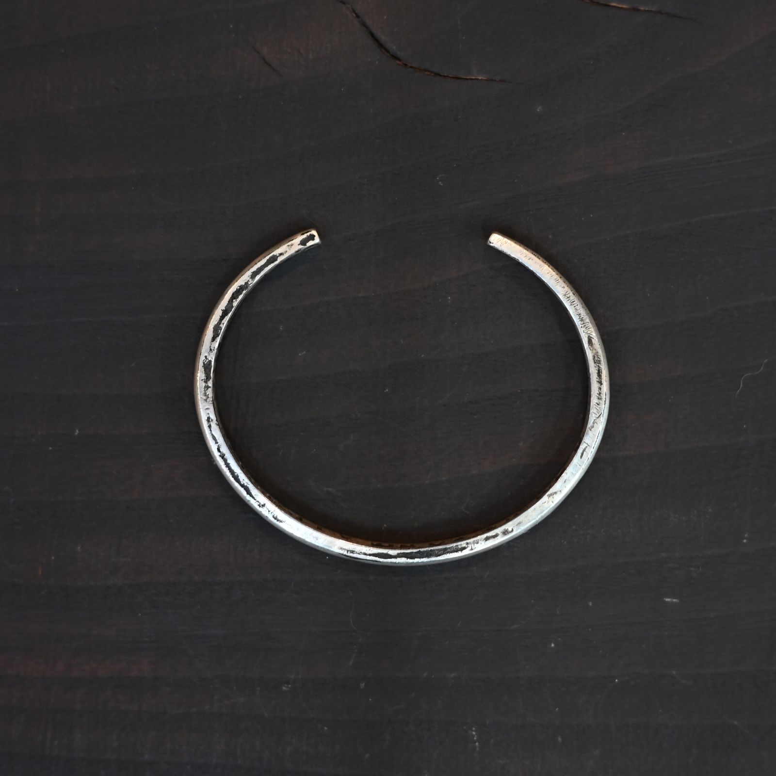 ROUND BANGLE NARROW｜ SILVERS 純銀
