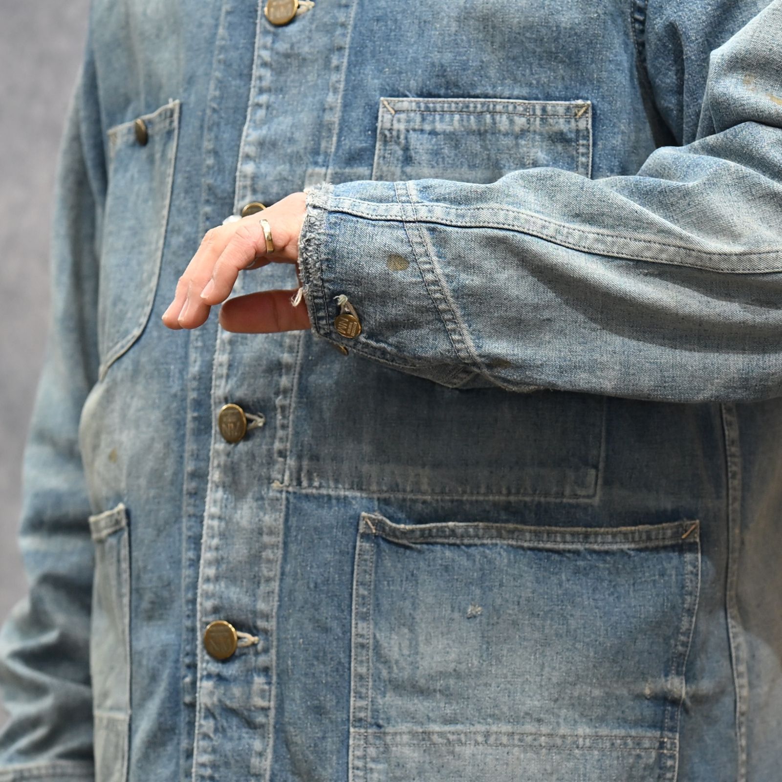 #024 LE CHORE JACKET （L.INDIGO） / カバーオール （ライトインディゴ） 2026SSJK-YY-0012