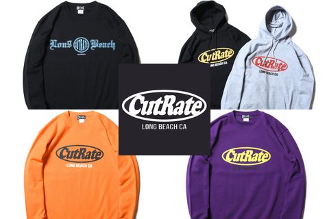 CUTRATE LOGO SWEAT SHIRT トレーナーパープル