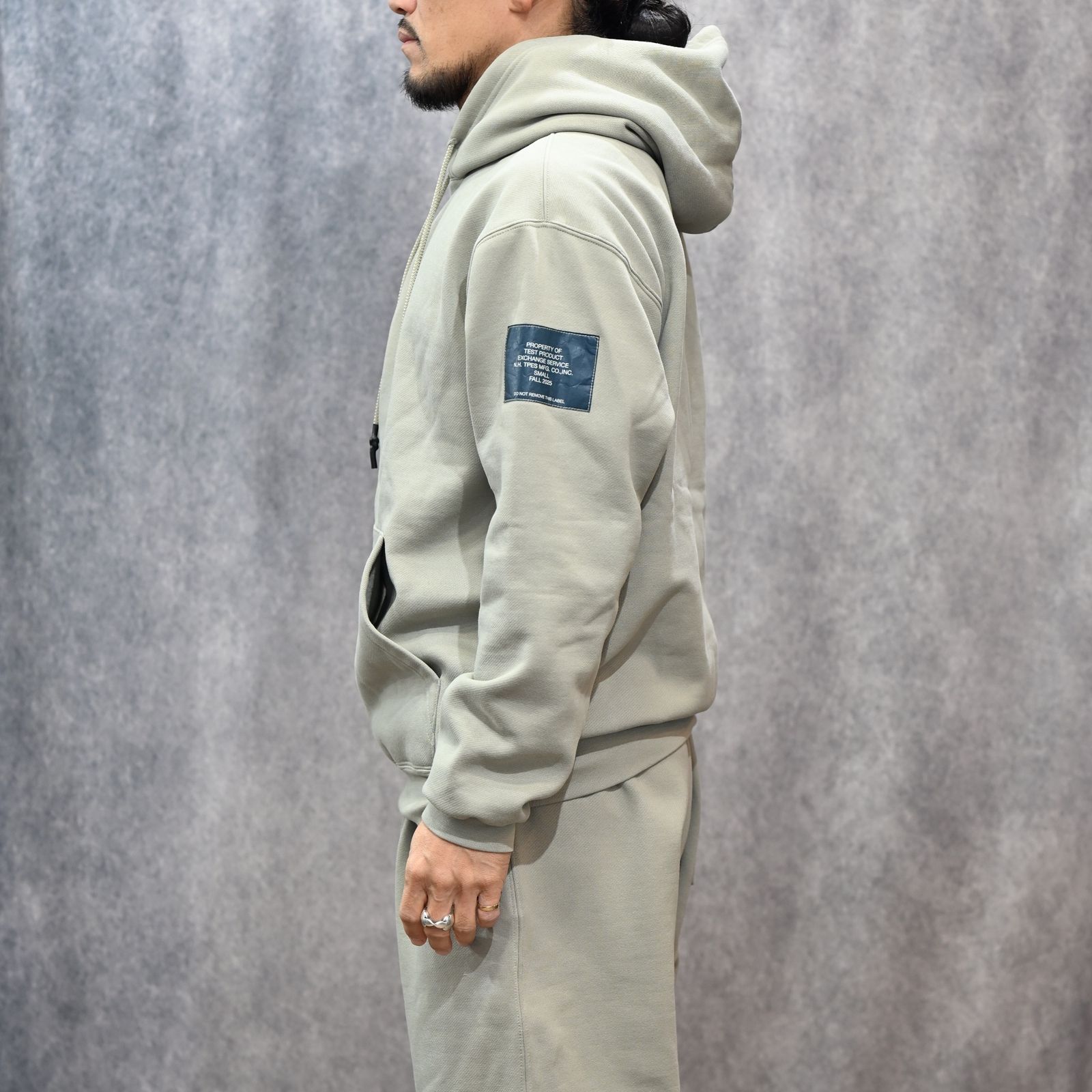 EXCHANGE SERVICE HOODED SWEATSHIRT （BEIGE） /  スウェット パーカー （ベージュ） 9252-CS80