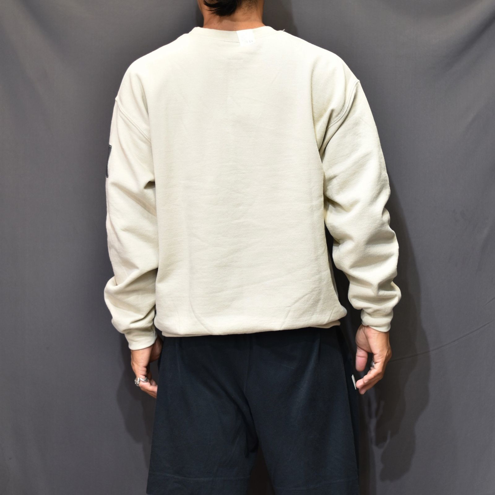 N.HOOLYWOOD - CREWNECK SWEARTSHIRT （BEIGE）裏毛トレーナー | chord