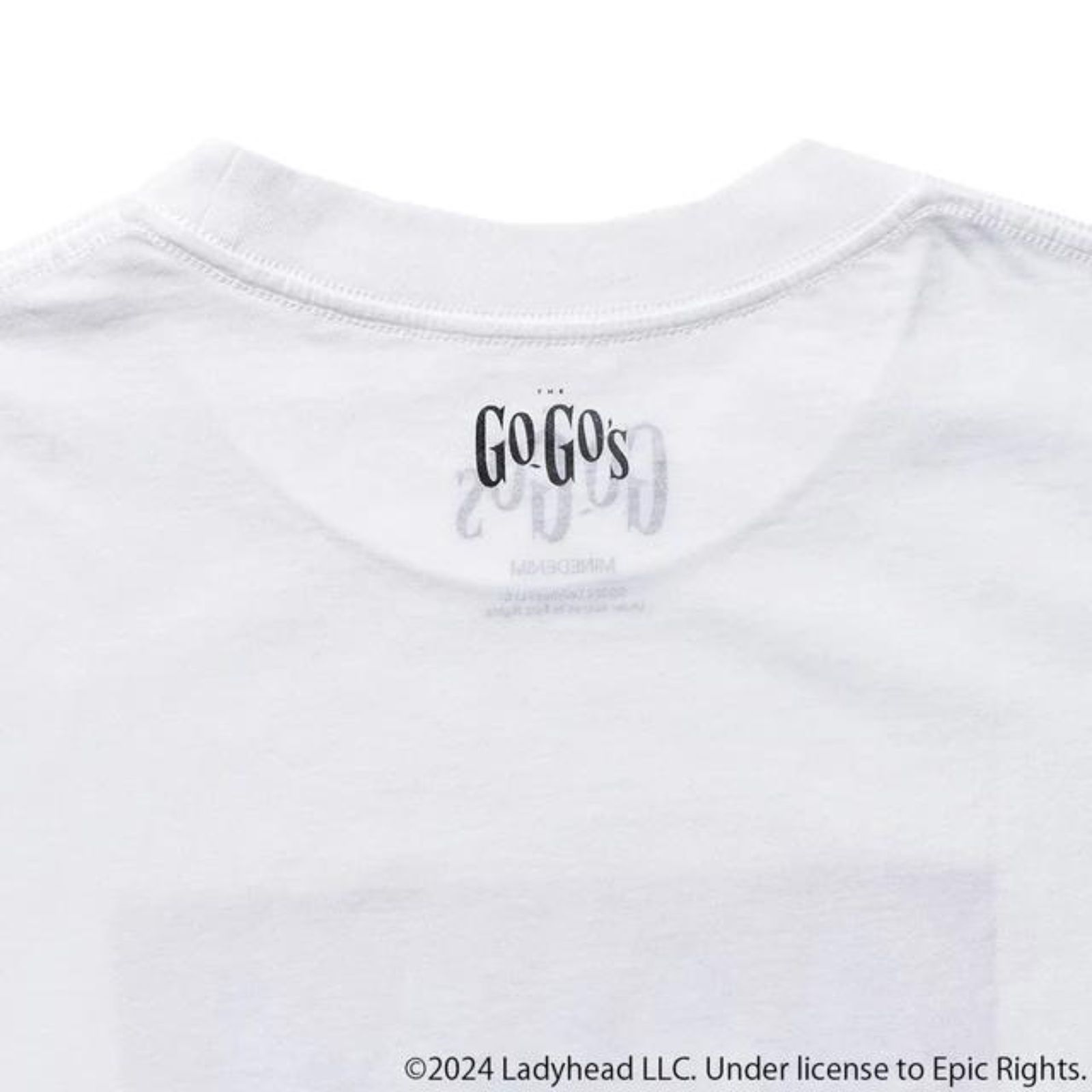 GO-GO'S "NORTH AMERICAN TOUR" Print Crewneck T-SH （WHT） / プリント Tシャツ （ホワイト）