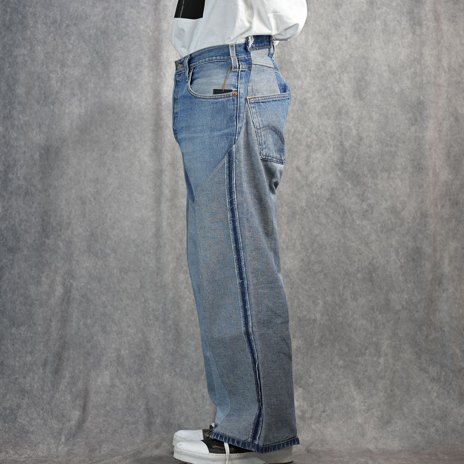 OLD PARK×MINEDENIM Inside out Chaps Jeans （USS） / MND-25SSOP002