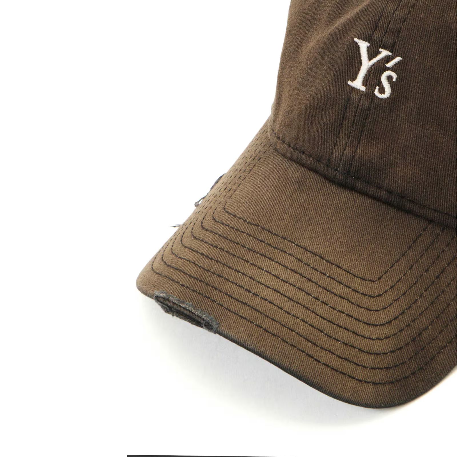 Y's × New Era 9TWENTY LONG VISOR Y's LOGO CAP （Black）｜ロゴキャップ｜YV-H21-096-3