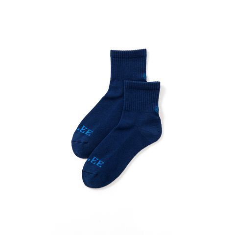 TM Logo pile socks (Navy) / トレードマークロゴ パイルソックス 靴下