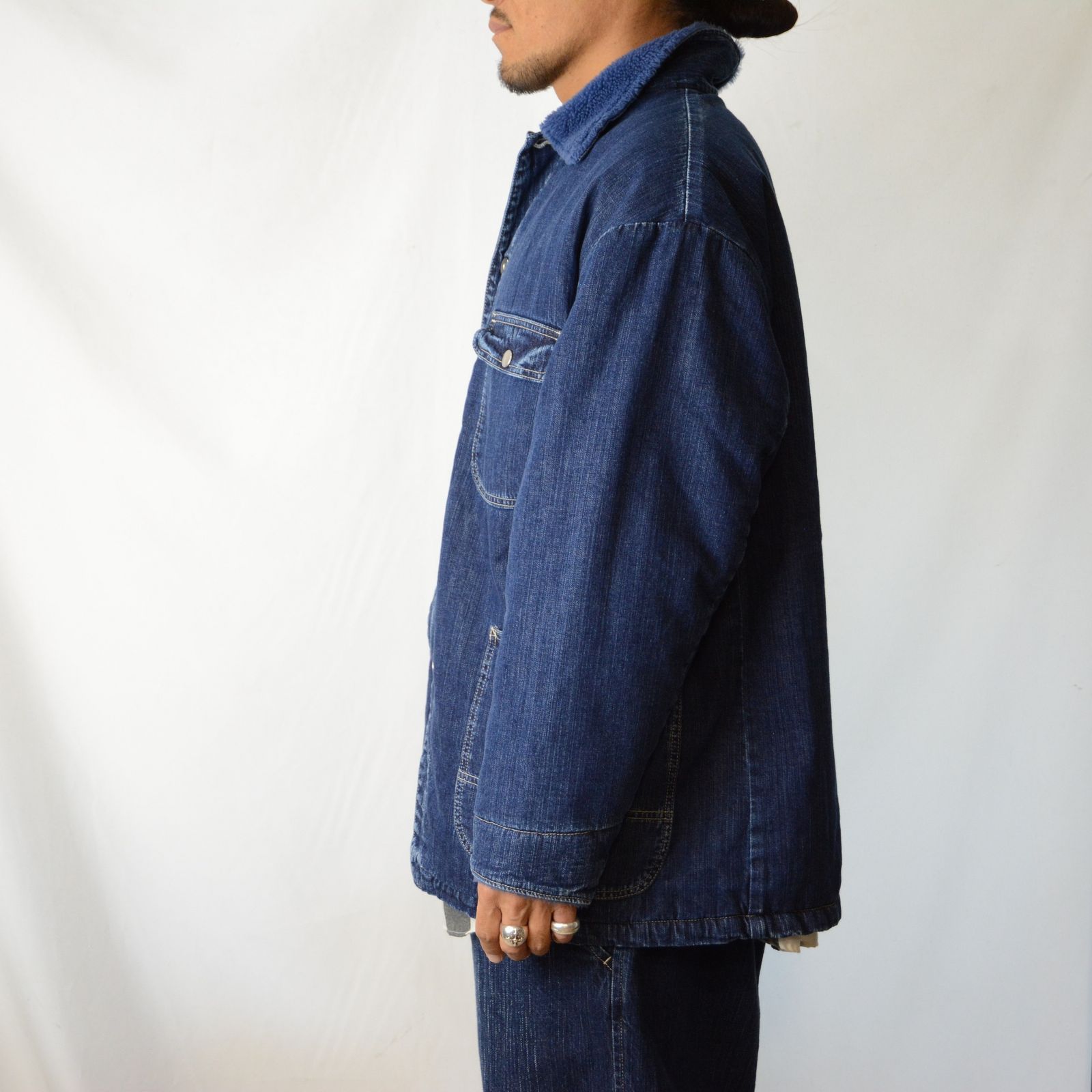 Porter Classic - STEINBECK DENIM BOA COVERALLS (INDIGO