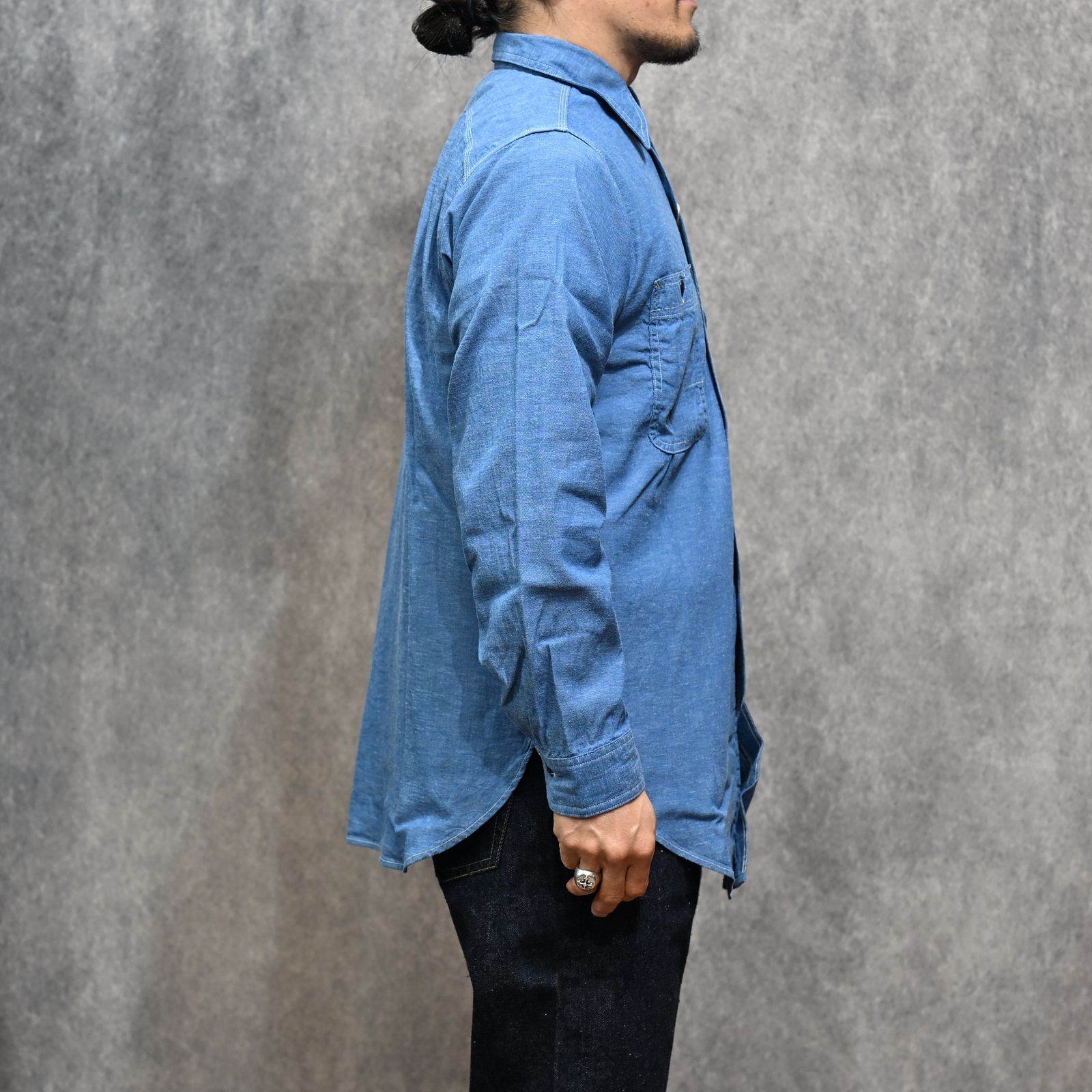 1935 ORIGINAL CHAMBRAY （BLUE GREY）｜シャンブレーシャツ （ブルーグレー）