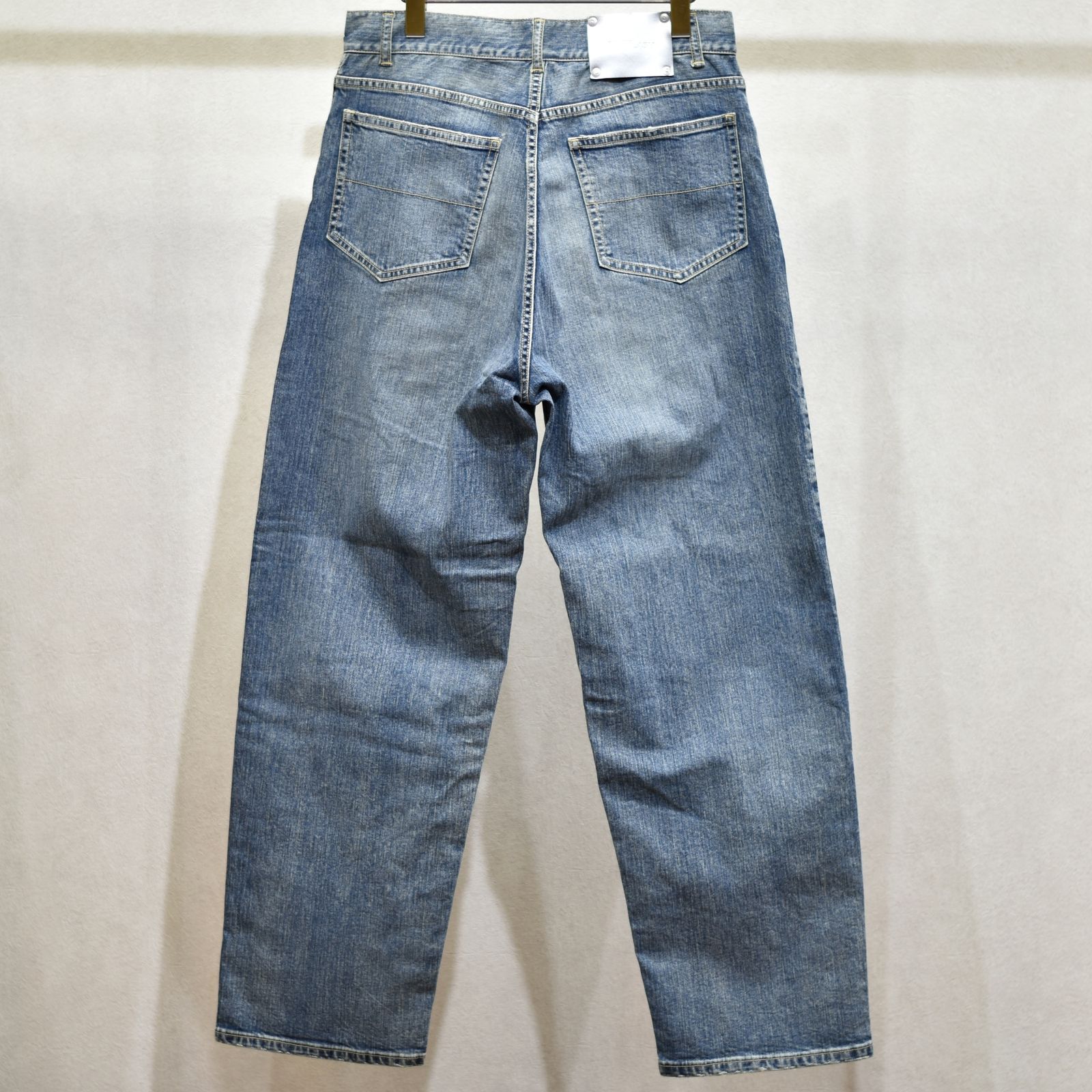 レビュー高評価商品 ISAMU KATAYAMA BACKLASH - ストレッチデニム ワイドPT （INDIGO パンツ