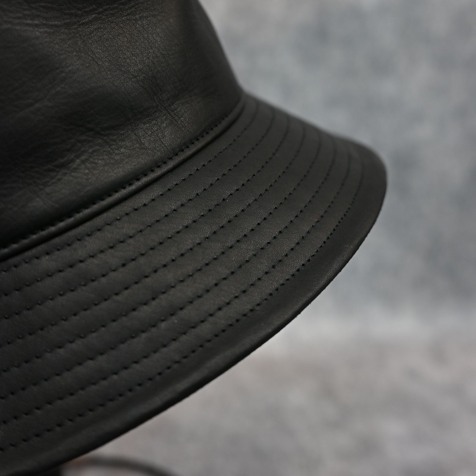 Furniture Leather バケットハット （BLACK / ブラック） 858-02