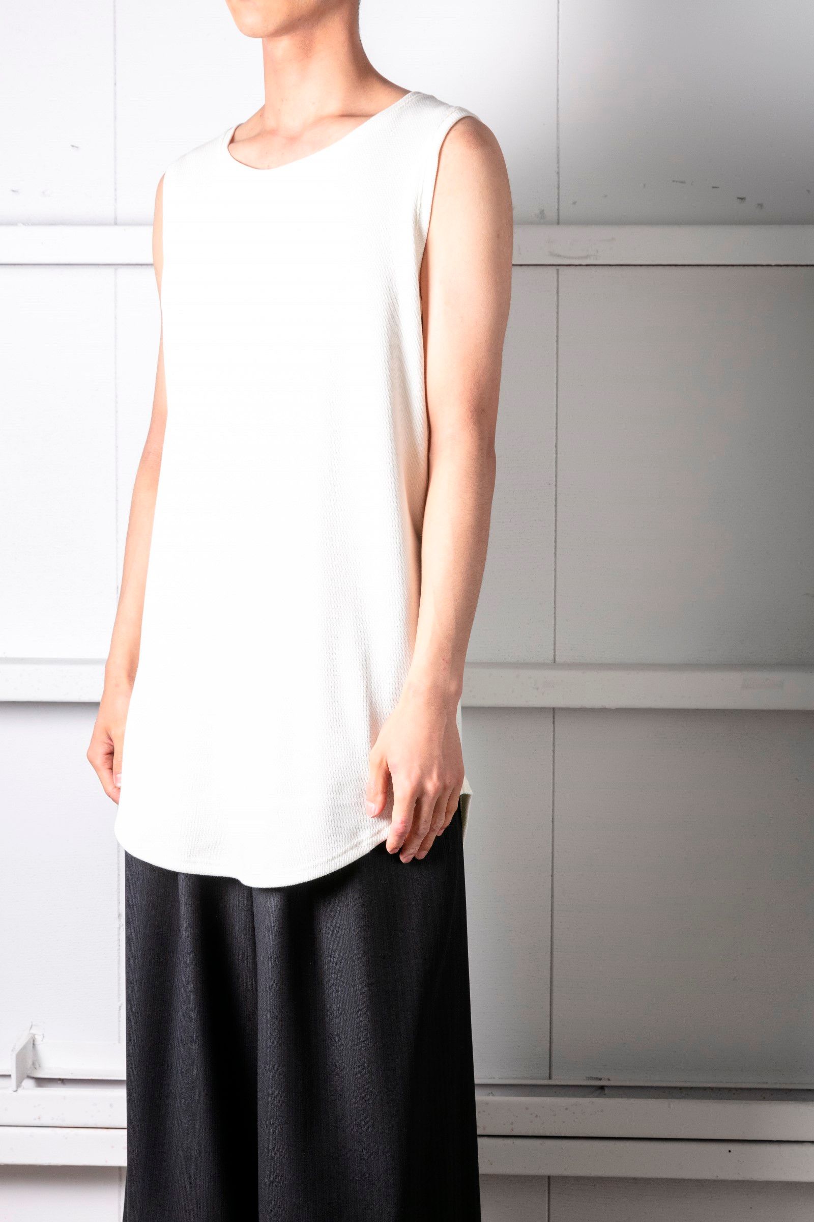 base layer long nosleeve 2 (OFF WHITE)