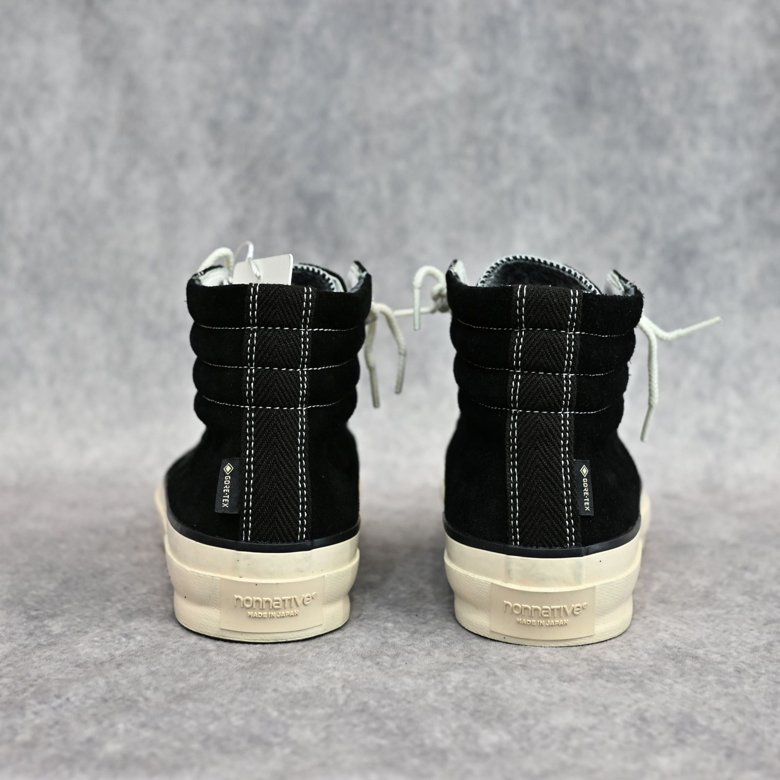 MINEDENIM - MINEDENIM × nonnative DWELLER TRAINER 2 HI COW LEATHER