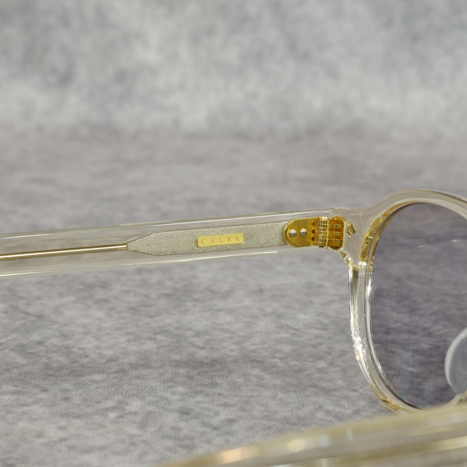 BOSTON TYPE GLASSES (CLEAR / GRAY)｜ボストン サングラス｜CL-25AW001G