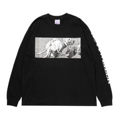 予約商品｜DOGRACE LS TEE （BLACK）｜ロングスリーブ プリントTシャツ｜入荷：2026年4月予定