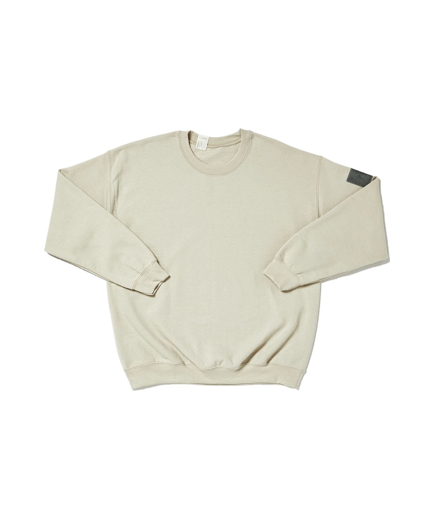 20-60代 人気ファッションブランド N.HOOLYWOOD - CREWNECK SWEARTSHIRT （BEIGE）裏毛トレーナー トップス