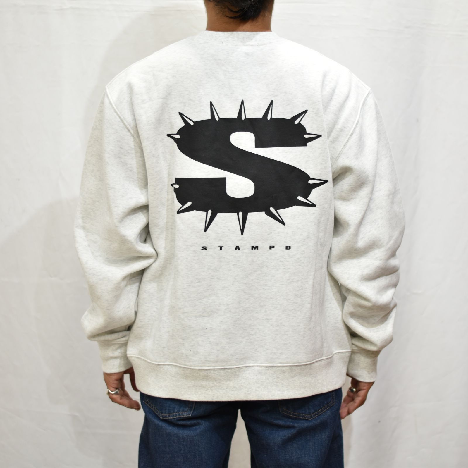 Baxter Crew Neck (Oatmeal Heather Gray)