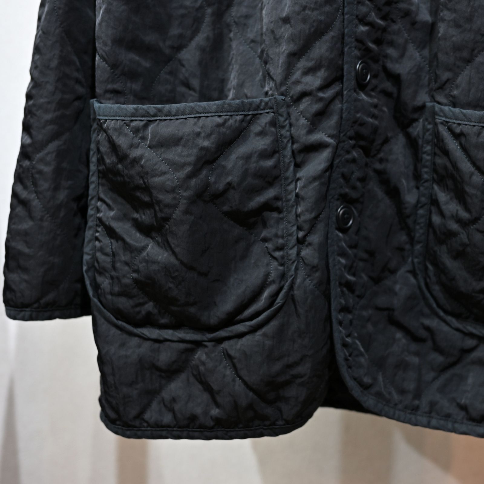 SUPER NYLON MILITARY LINER (BLACK)|スーパーナイロン ミリタリー ライナー ジャケット (ブラック) PC-015-2014-10