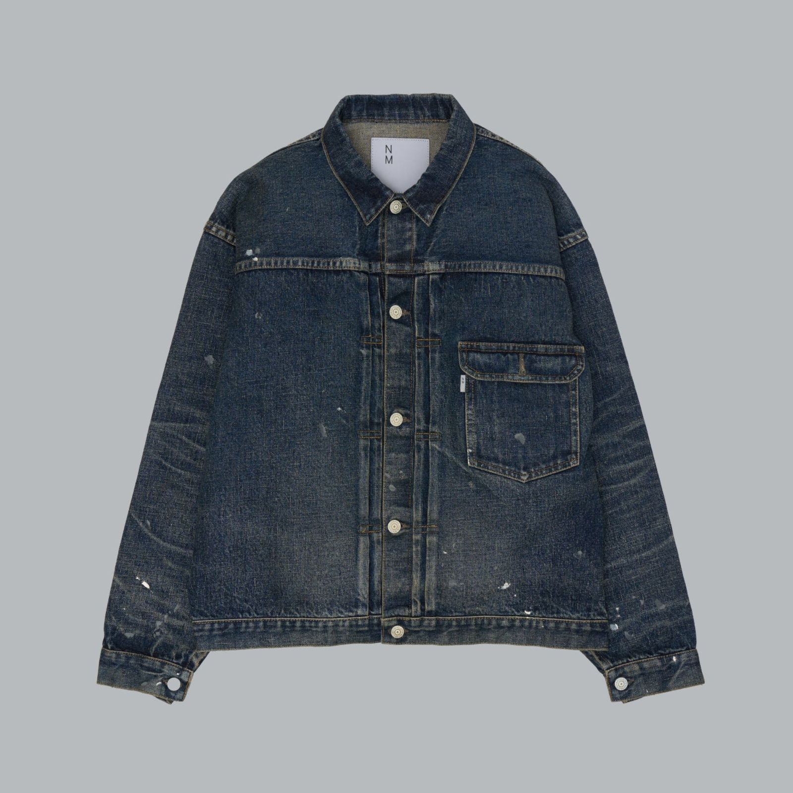 #001 T-BACK DENIM JACKET （INDIGO） / デニムジャケット ファースト （インディゴ） 2026SSJK-YY-0001