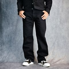 HYSTERIC GLAMOUR×MINEDENIM Denim Pants （BLK） /  ヒステリックグラマー コラボ デニムパンツ （ブラック）
