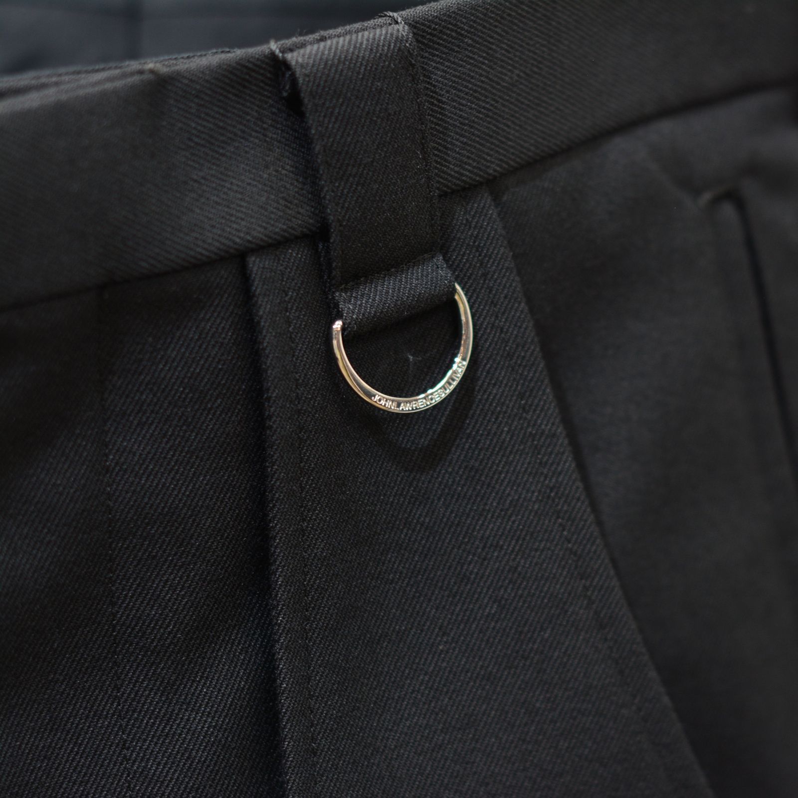 Wool gabardine chaps trousers ”