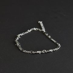 × AVALANCHE GOLD & JEWELRY COMBINATION WIRE BRACELET (SILVER) / アヴァランチ コンビネーション ワイヤー ブレスレット