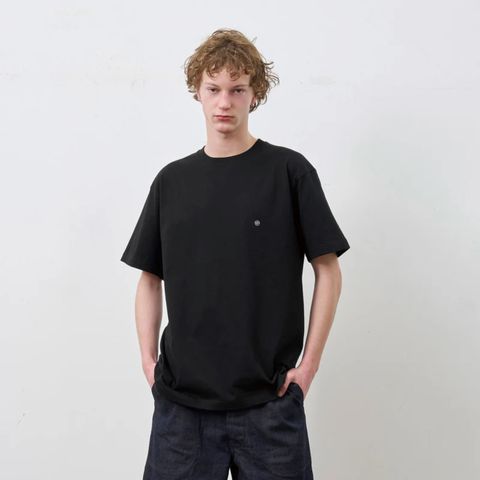 DIAMOND BACK TEE （BLACK）｜ダイアモンド プリント Tシャツ （ブラック） 602-261-17