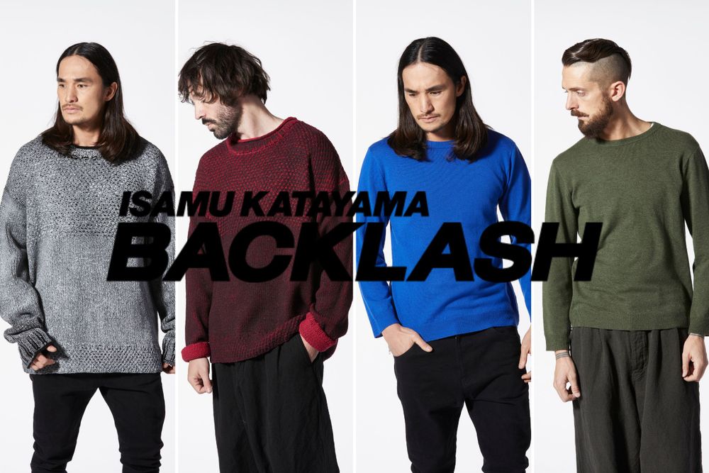 ISAMUKATAYAMA BACKLASH 【ゆったりとした雰囲気のプルオーバーニット】