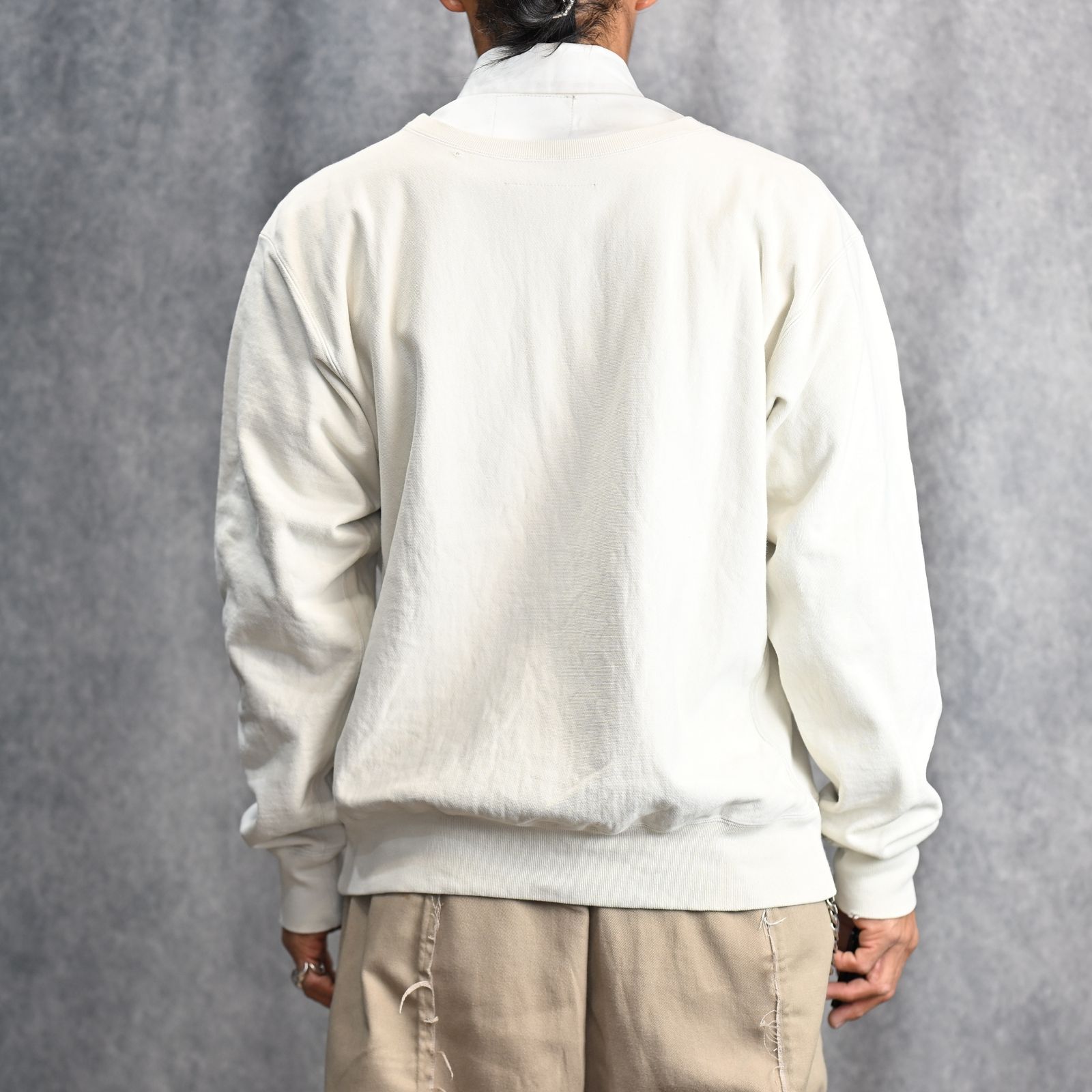 C LOGO FD RW  (OFF WHITE / オフホワイト) スウェット トレーナー 2401006M