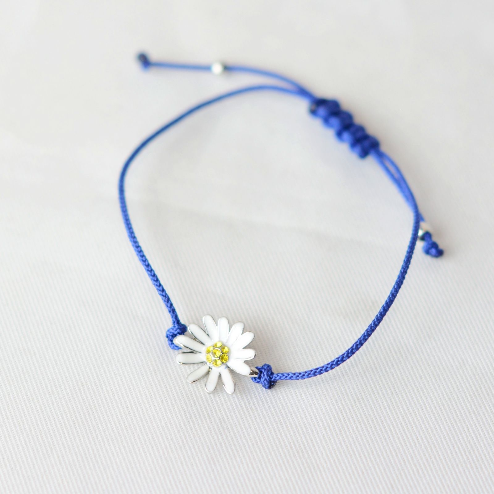 VINTAGE HOLLYWOOD - MAKE A WISH BRACELET DAISY (YELLOW) | chord