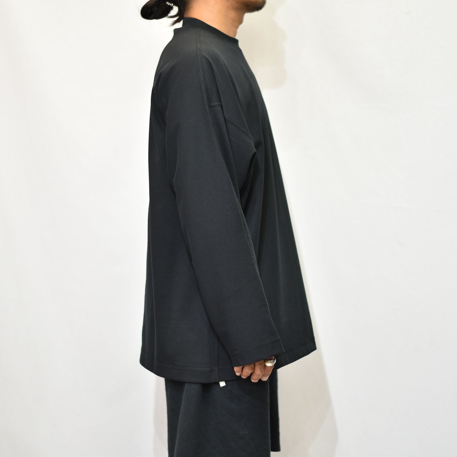 N.HOOLYWOOD - T-SHIRT/SWEATER （BLACK） 長袖カットソー ロング