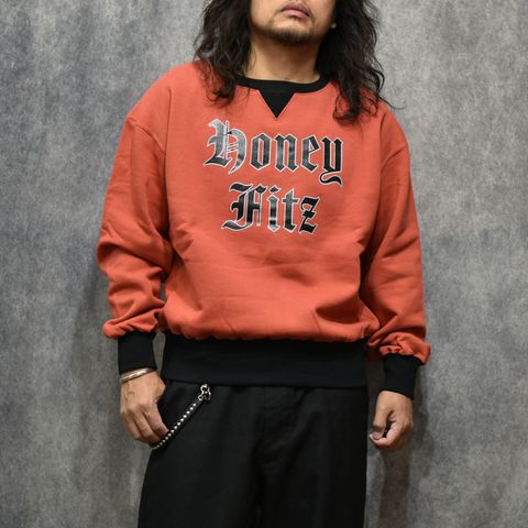 HF Team Sweat （RED）｜スウェット・トレーナー （レッド）｜HF-19
