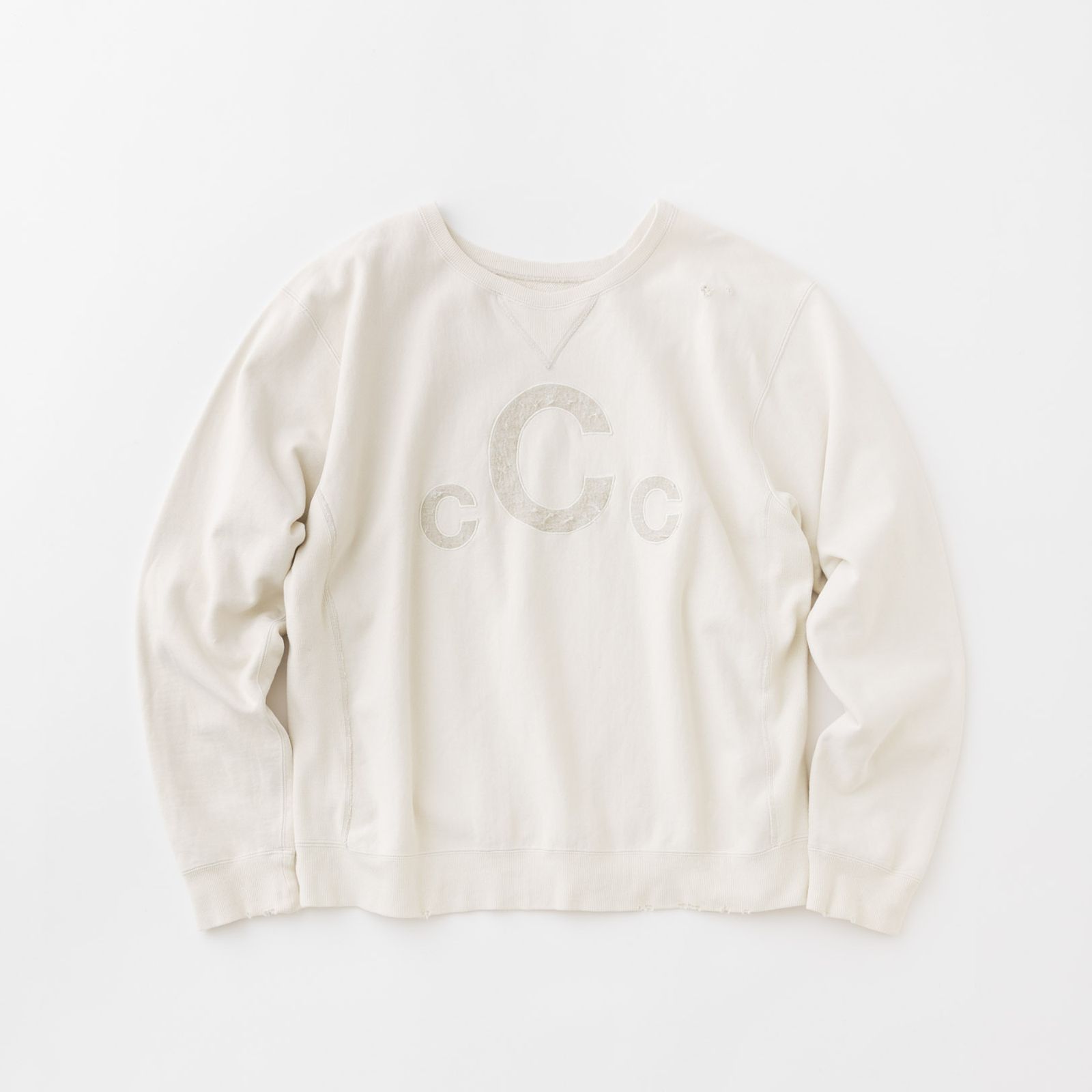 C LOGO FD RW  (OFF WHITE / オフホワイト) スウェット トレーナー 2401006M