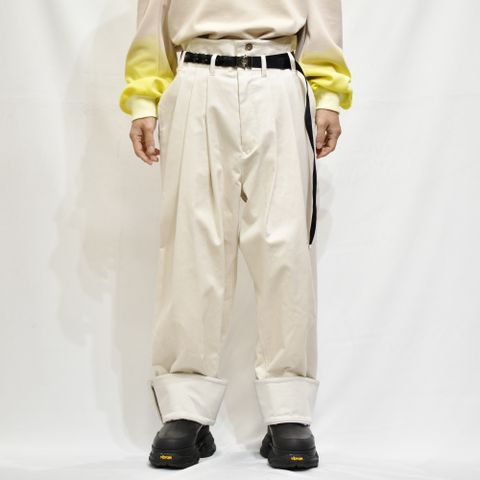 3タックハイウェストバギーパンツ / LB22AW-PT03-KT (BALM)