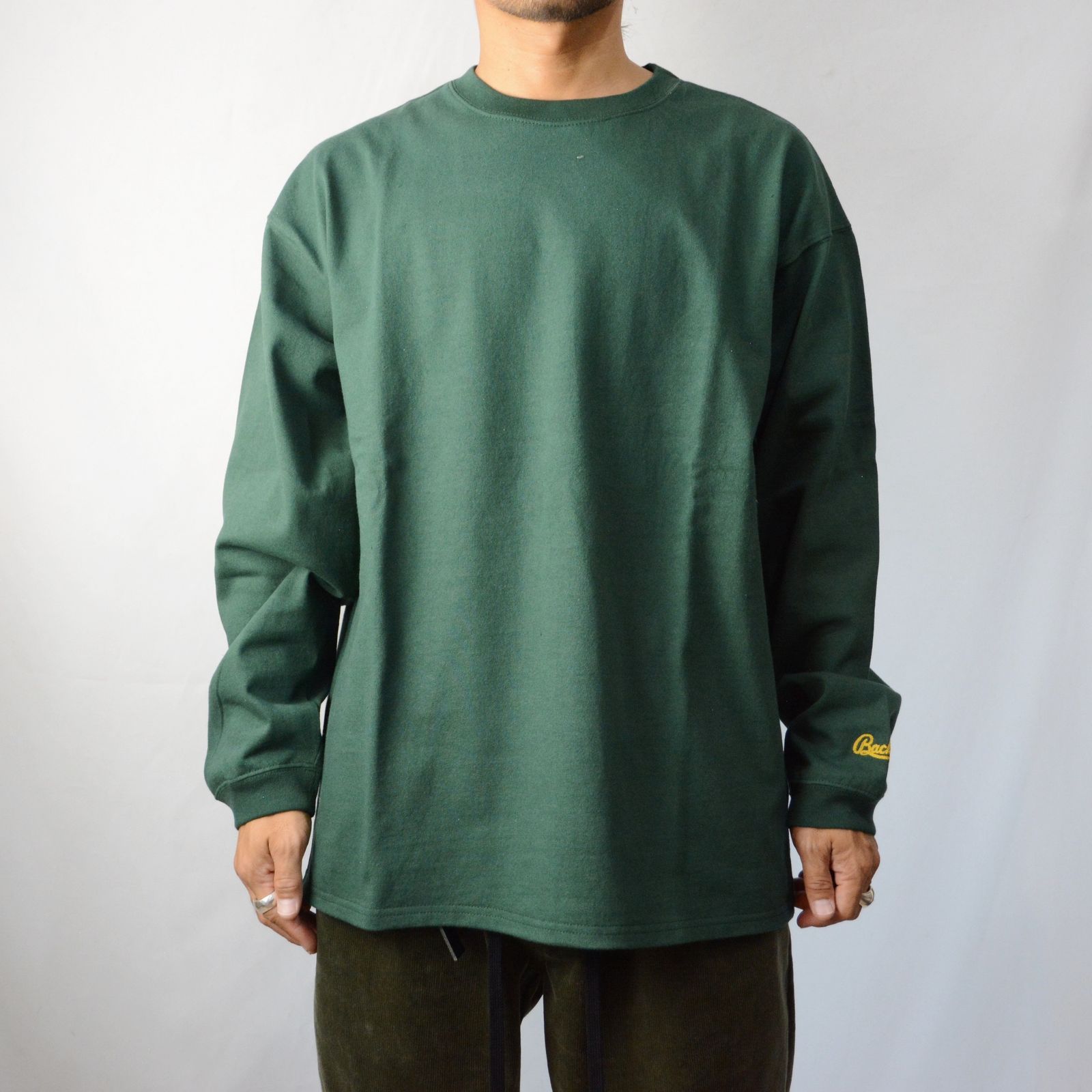 ロングスリーブ カットソー （GREEN）