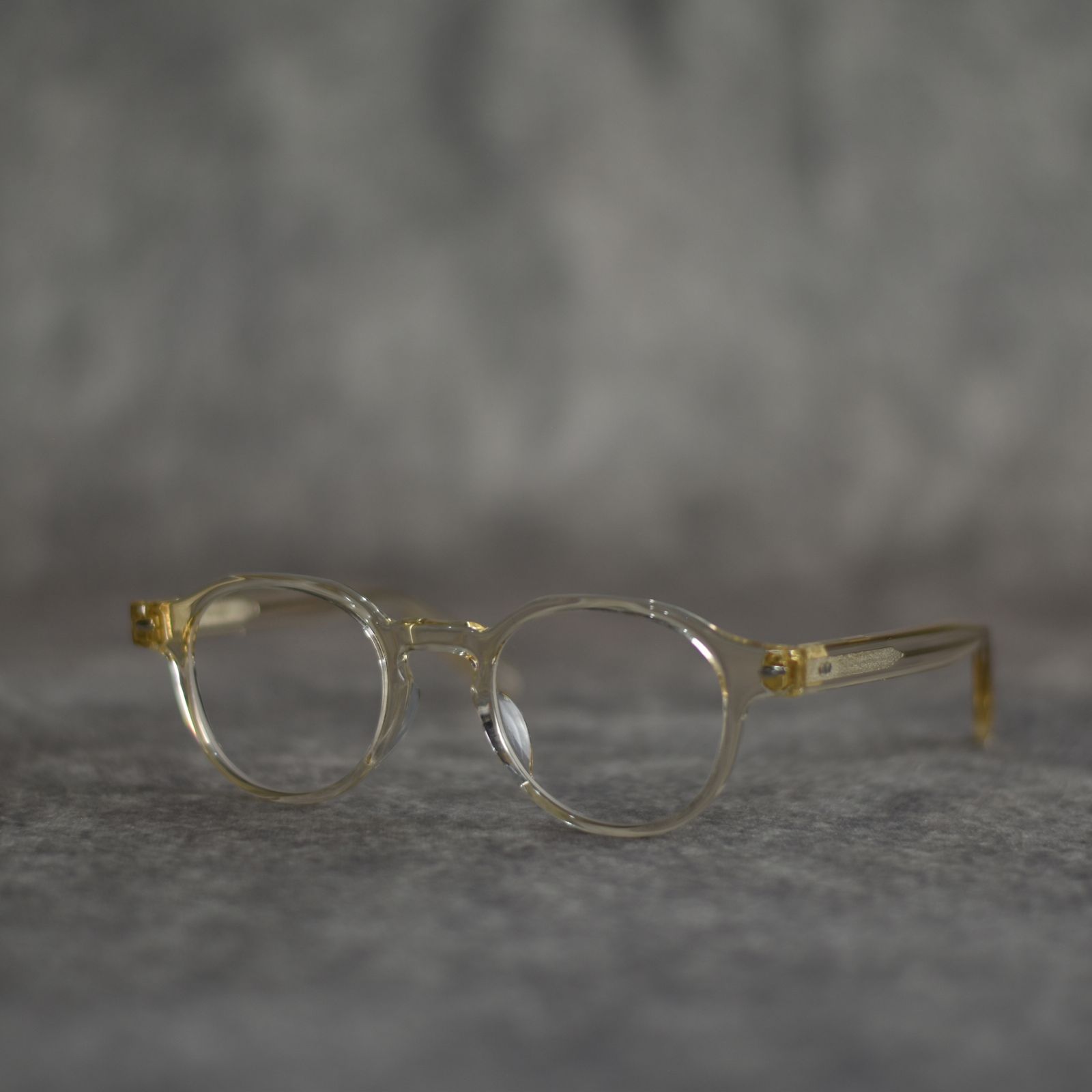BOSTON TYPE GLASSES ＜PHOTOCHROMIC LENS＞ (CLEAR/調光BROWN) / ボストンタイプ サングラス