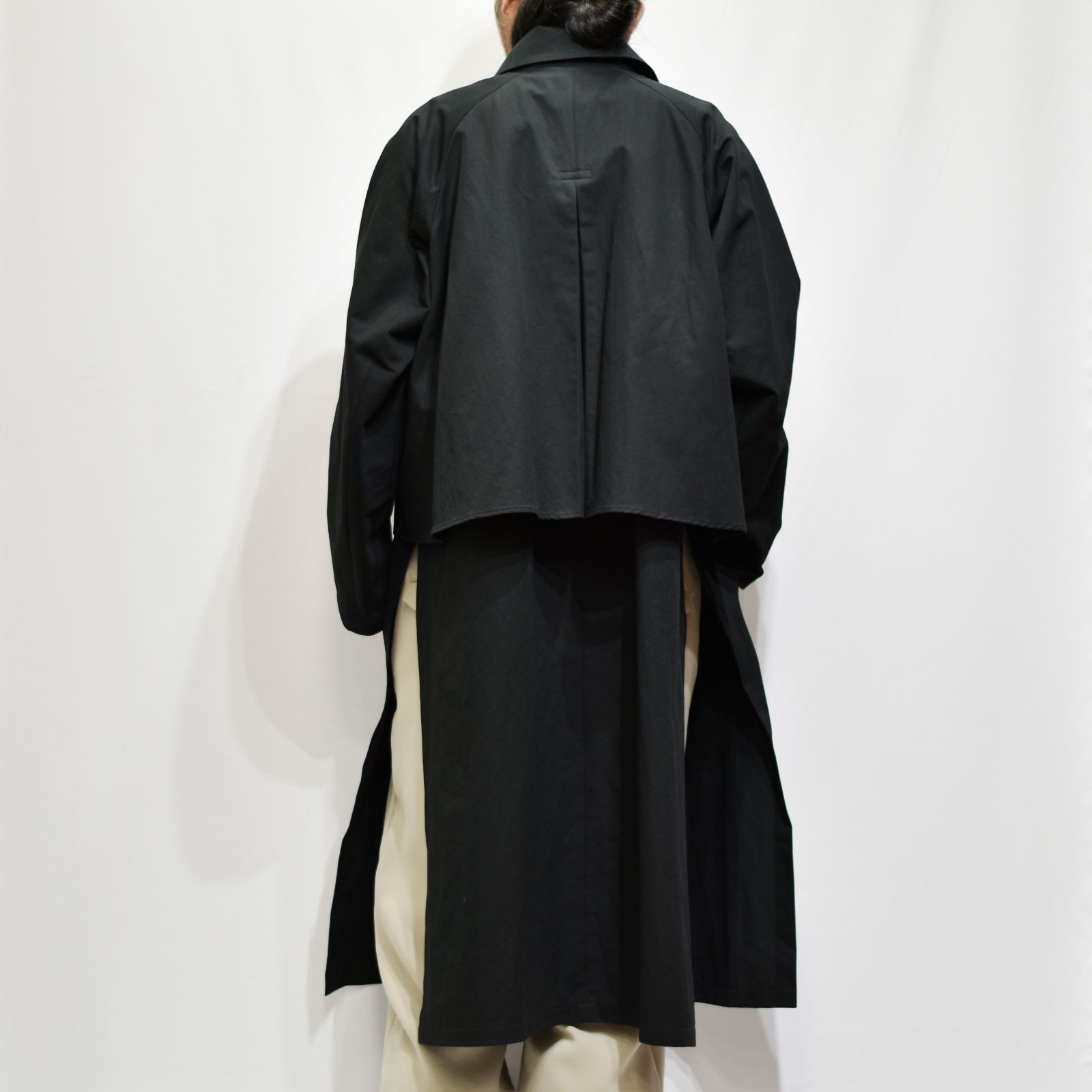 デタッチャブルトレンチコート / LB22SS-CO01-CL (BLACK)