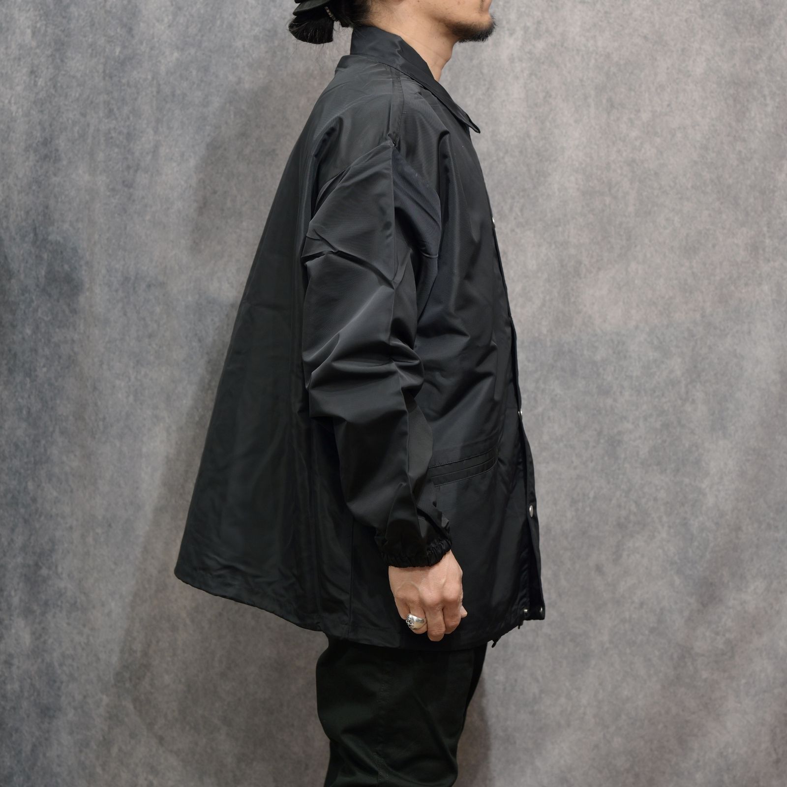 COACH JACKET （BLACK） / コーチジャケット （ブラック） 2026SS-JK-2-YT