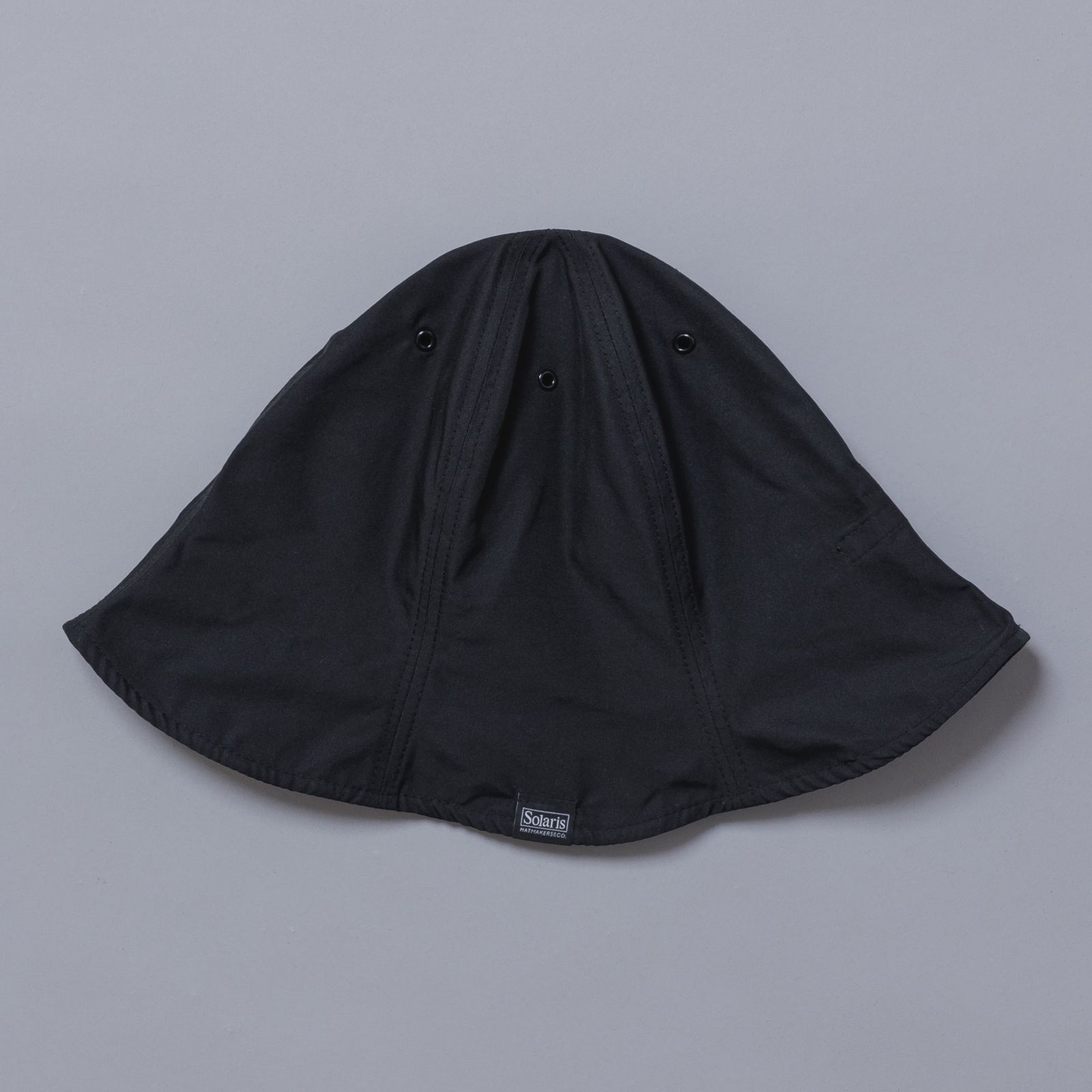 Limonta Twill Tulip Hat "EGGMAN" (BLACK)｜チューリップハット｜Y01004