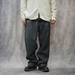 ST-P TUCK SLACKS (CHARCOAL)｜スタプレ タック スラックス｜CL-26SS008