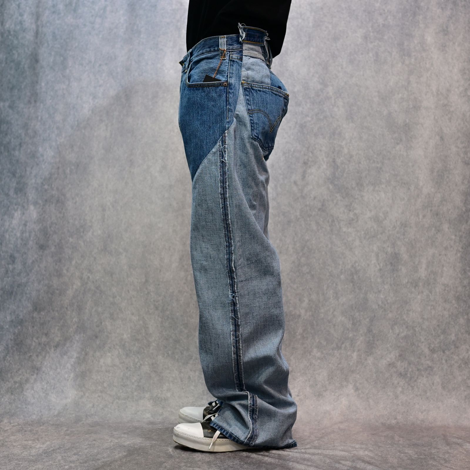 OLD PARK×MINEDENIM Inside out Chaps Jeans （USS） / MND-25SSOP002