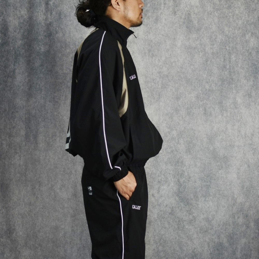 calee トラックジャケットセットアップ CALEE - × NEWERA®︎ CALEE LOGO OVERSIZED PIPING TRACK JACKET