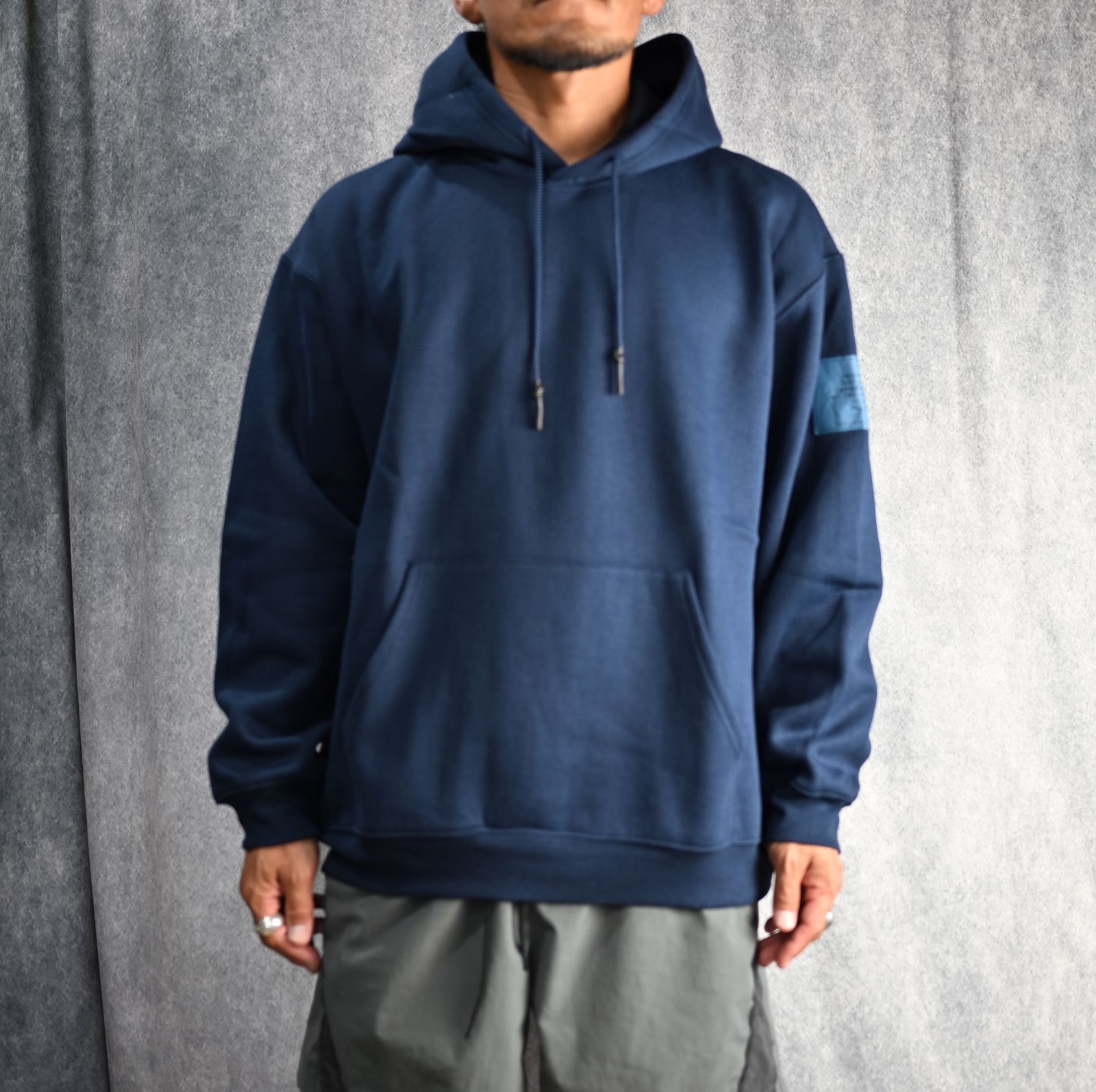 HOODED SWEATSHIRT （NAVY） / フーディー スウェット （ネイビー）