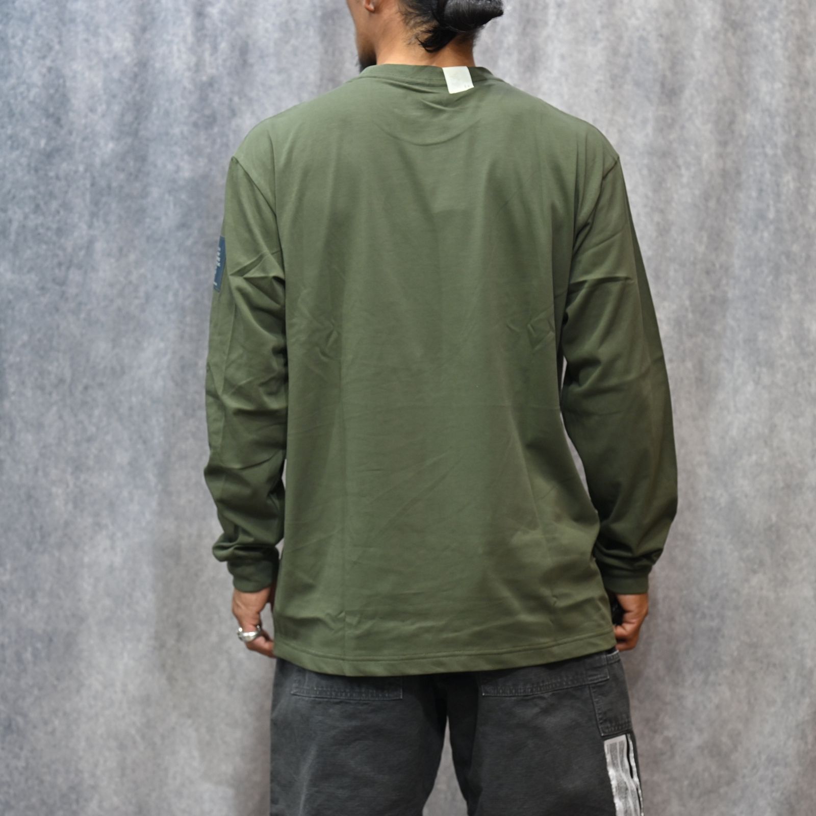 EXCHANGE SERVICE LONG SLEEVE （KHAKI） /  ロングスリーブ Tシャツ （カーキ） 9252-CS82