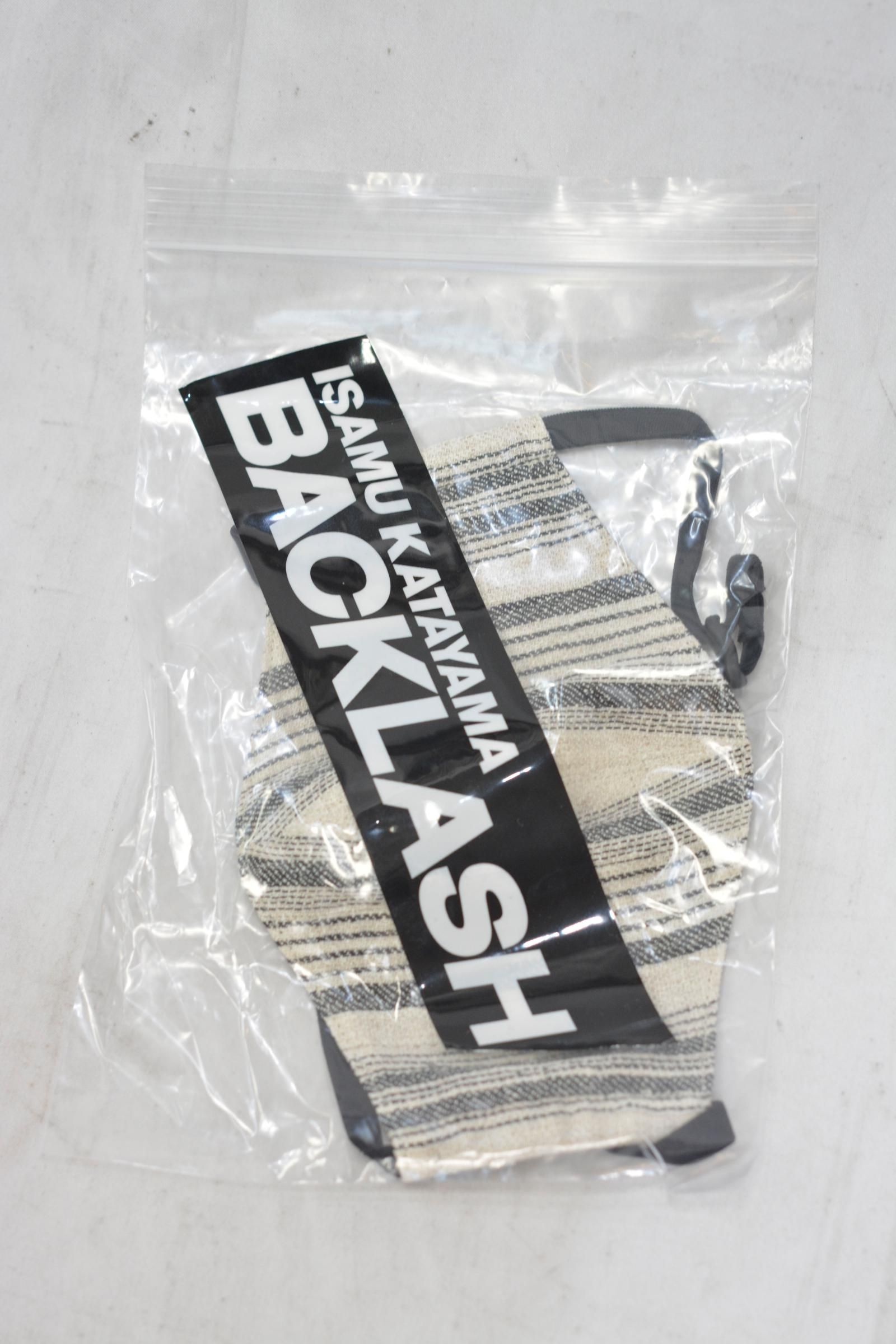 BACKLASH ヘリンボーンリネン　メキシカンパーカー　M ISAMUKATAYAMA BACKLASH リネンヘリンボーン メキシカンパーカー