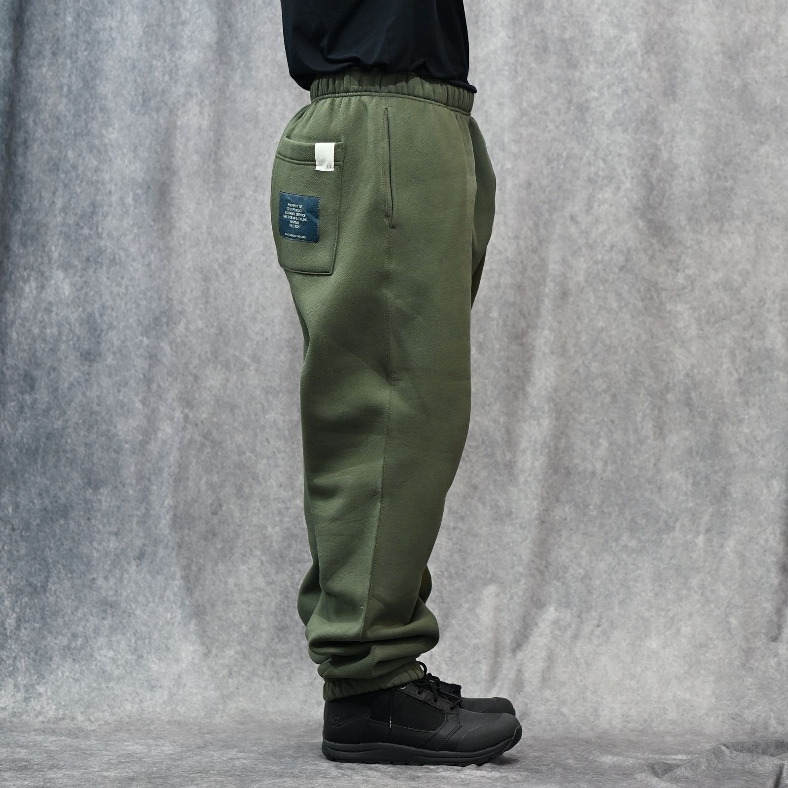 EXCHANGE SERVICE SWEAT PANTS （KHAKI） / エクスチェンジ スウェットパンツ （カーキ） 9252-CP80