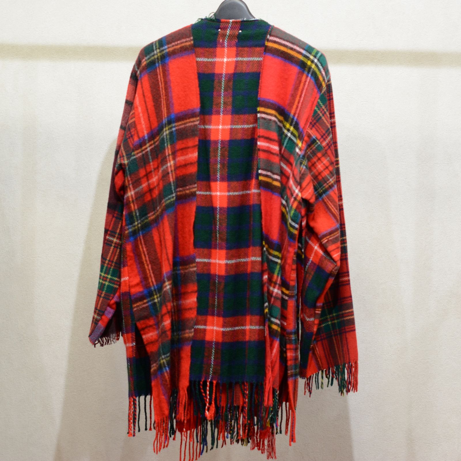 OLD PARK×MINEDENIM Check MufflerCardigan