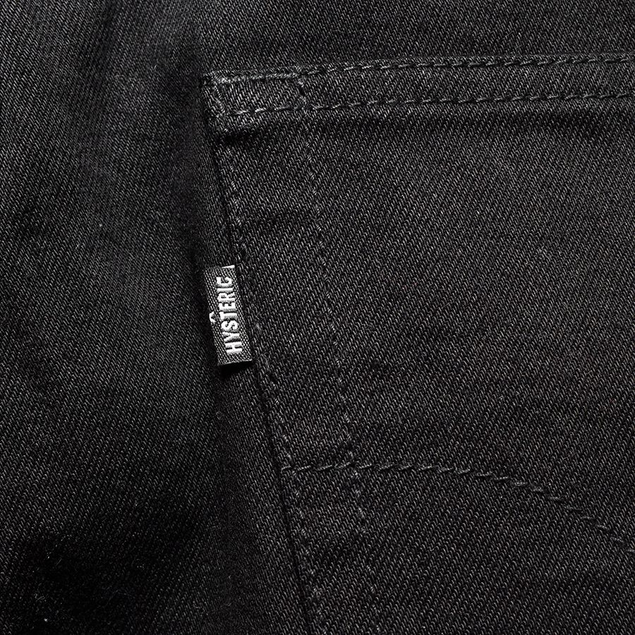 HYSTERIC GLAMOUR×MINEDENIM Denim Pants （BLK） /  ヒステリックグラマー コラボ デニムパンツ （ブラック）