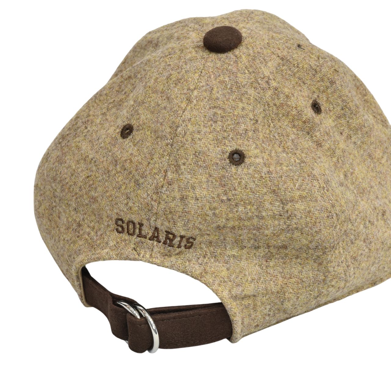 British Tweed Wool Cap "FANBOY" (COCOA)｜ツイード キャップ｜Y01019