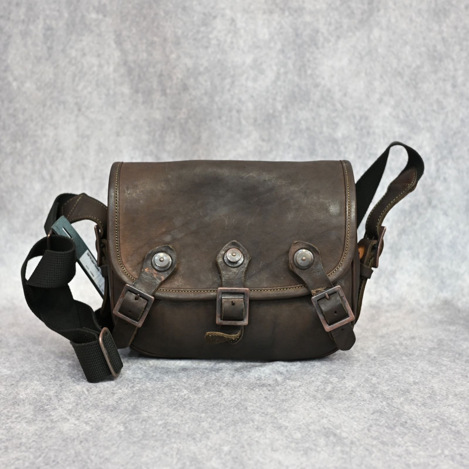 JPショルダー製品染め カートリッジBAG （KHAKI）｜92-36