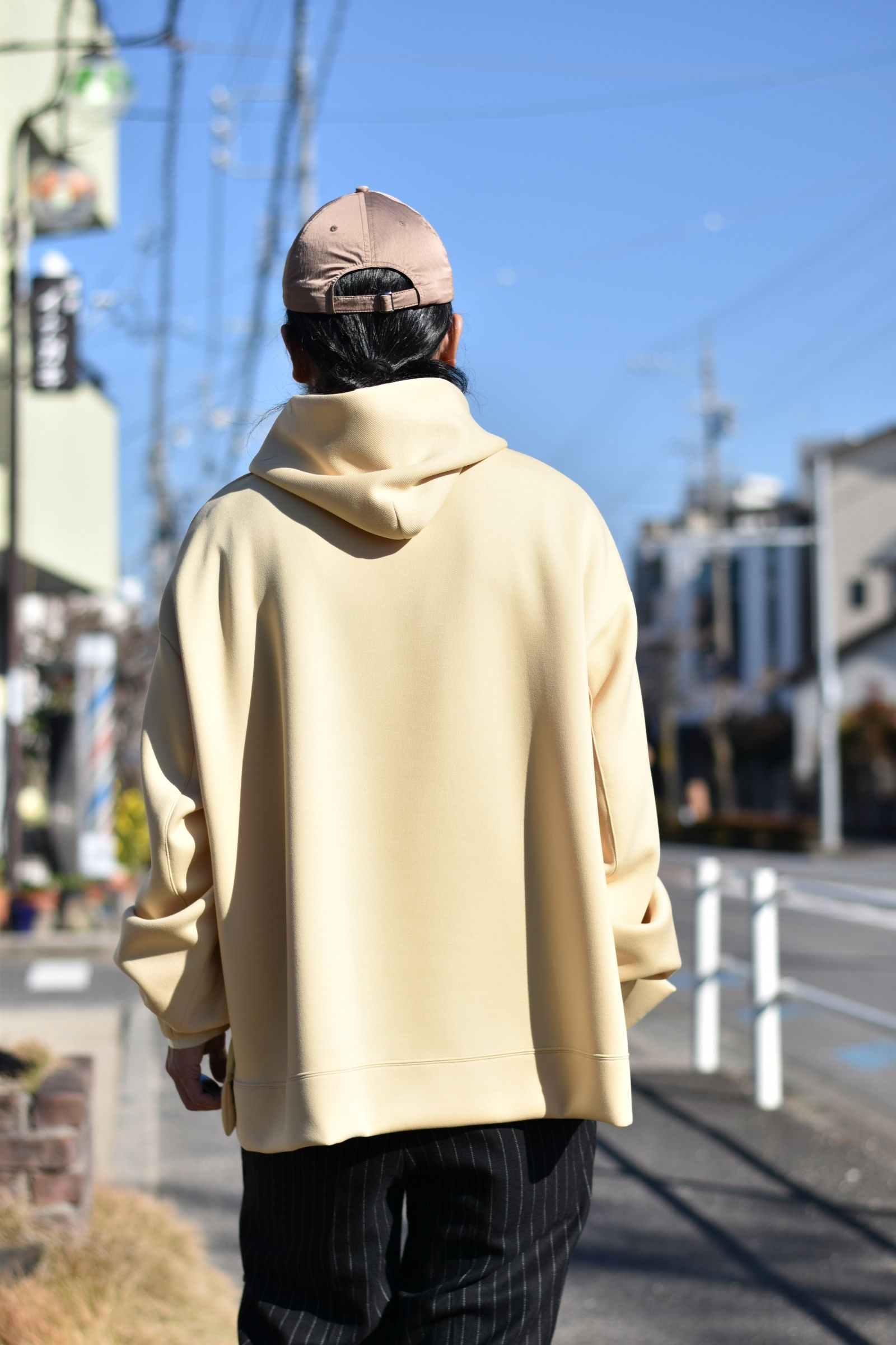 ジップベント フーディ / LB22SS-PK01-NM (PALE YELLOW)